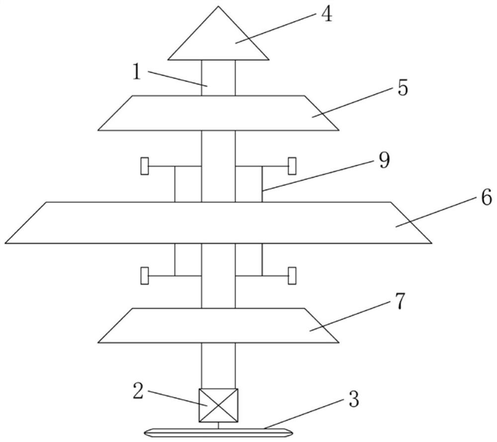 Horizontal flapping wing low-altitude aircraft