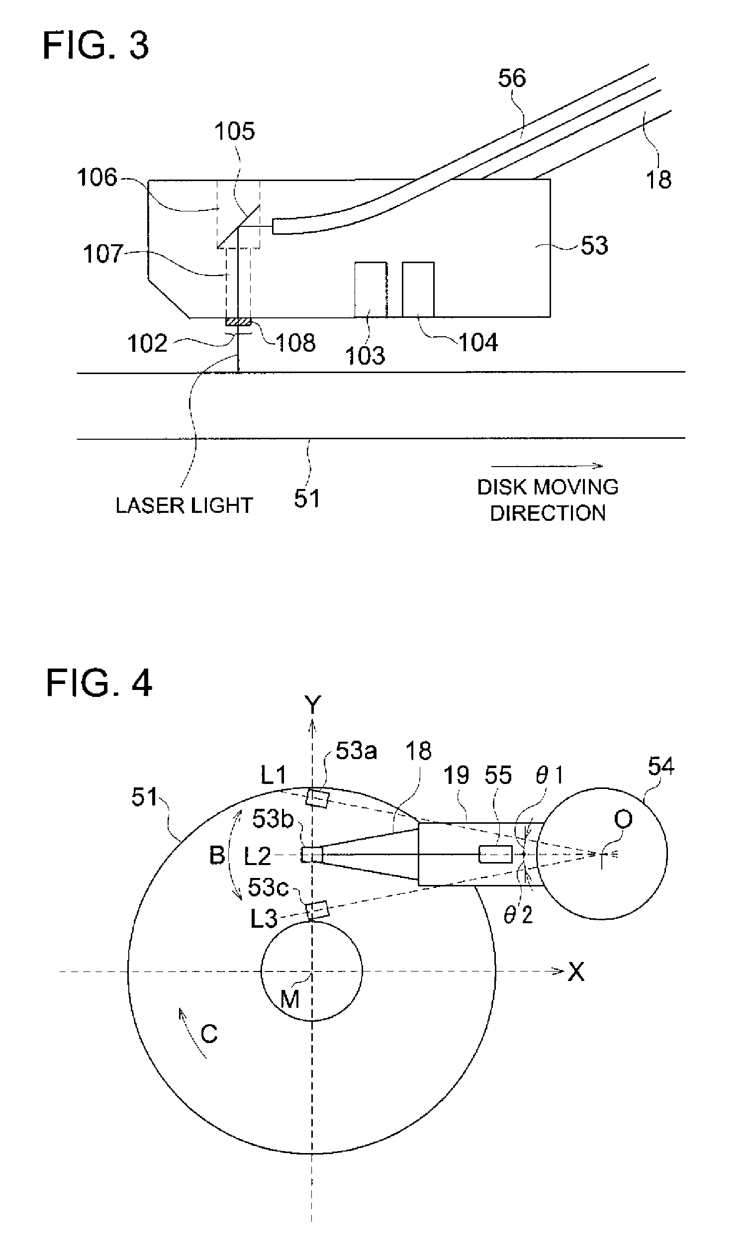 Magnetic recording device and magnetic recording head drive mechanism having a magnetic applying section of a specific length