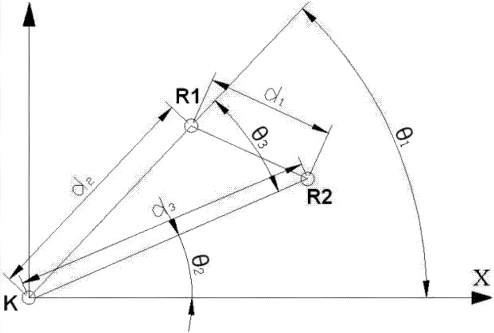 System and method for map construction aiming at communication failure area of earthquake area