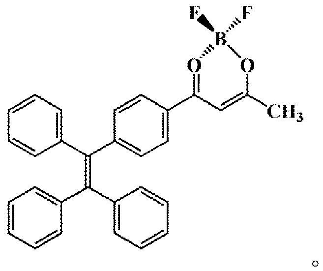 A kind of phenylboron fluorine complex and its preparation method and application