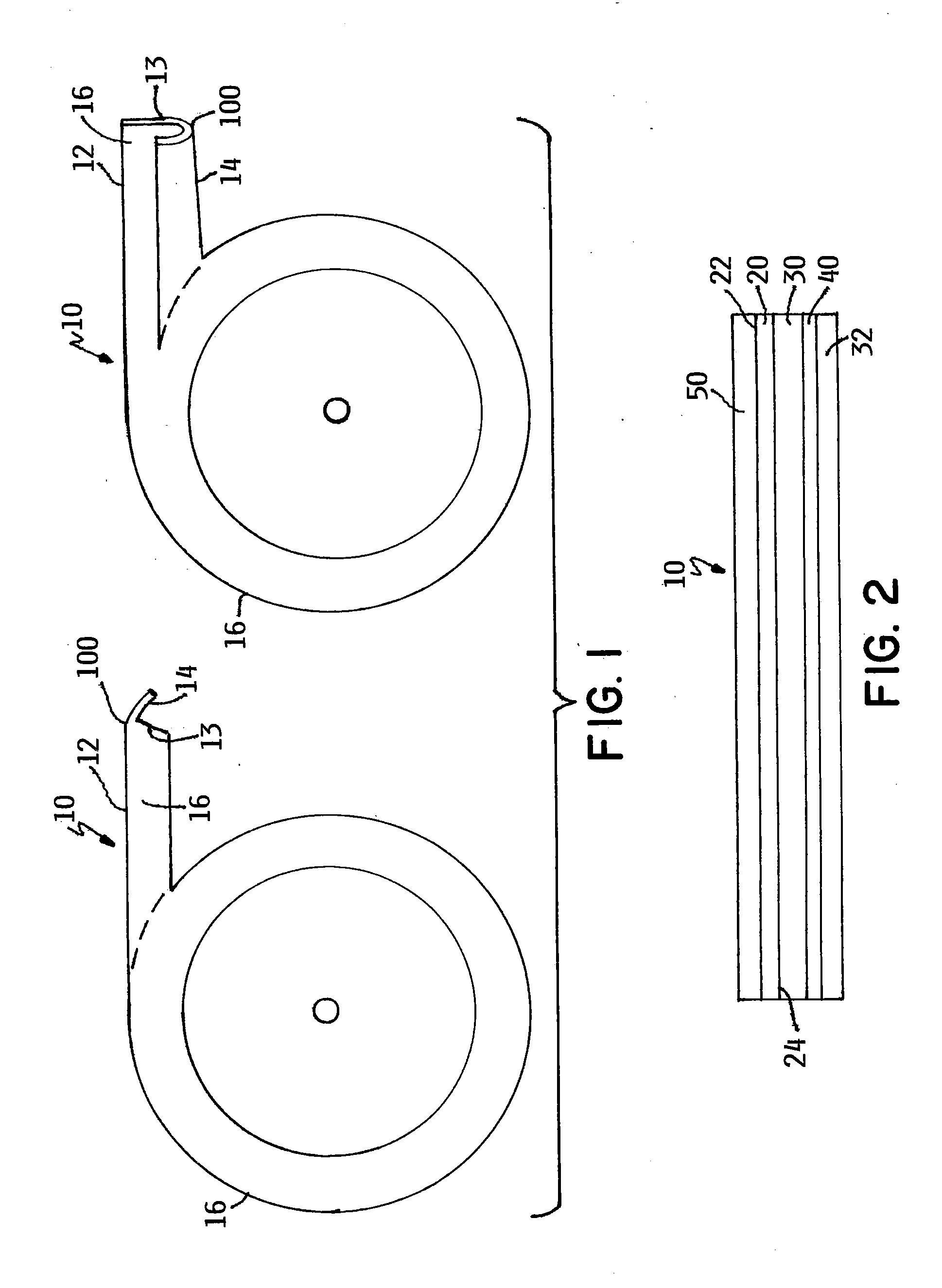 Extendable self-supporting material