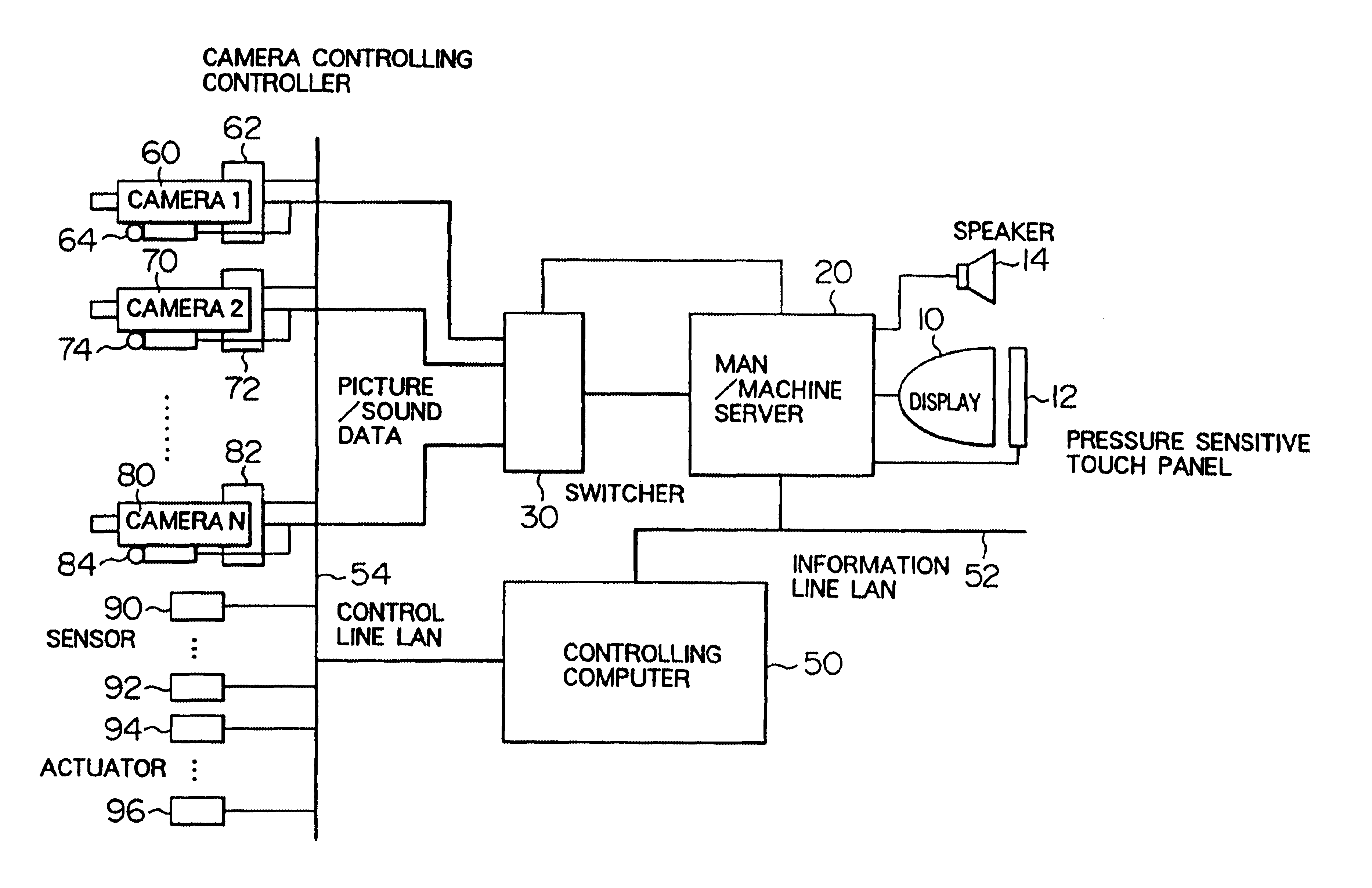 Video or information processing method and processing apparatus, and monitoring method and monitoring apparatus using the same