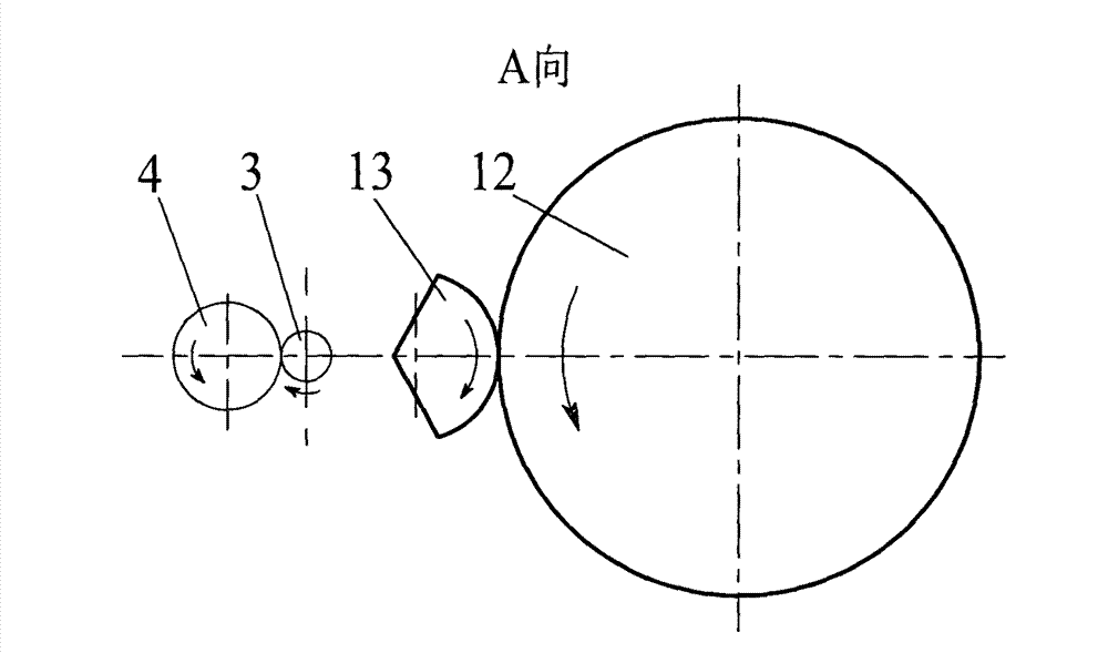 Belly massager capable of bidirectionally rotating