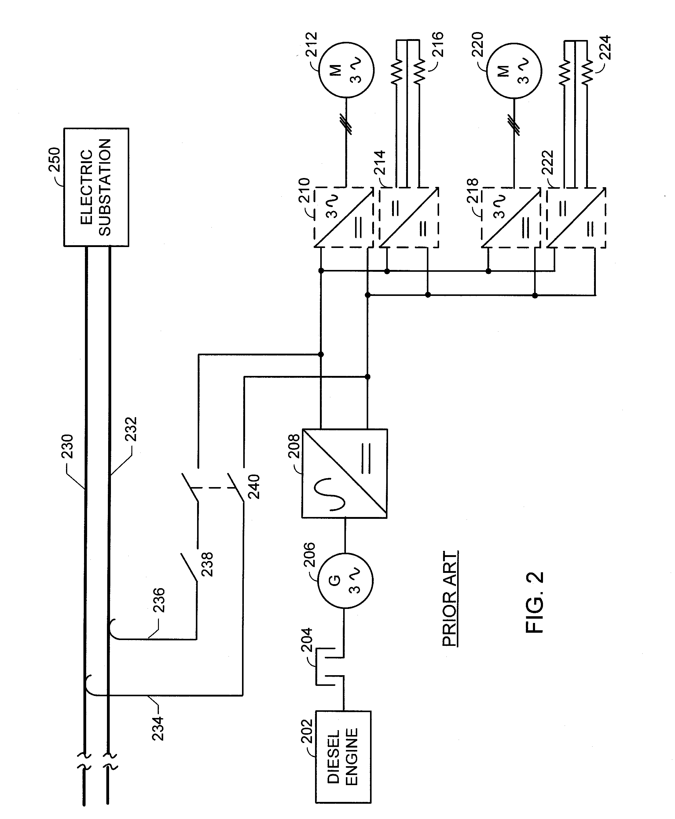 System and Method for All Electrical Operation of a Mining Haul Truck