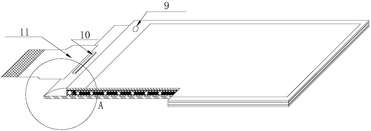 Displaying plasma module with reflective enhancing structure and manufacturing method thereof