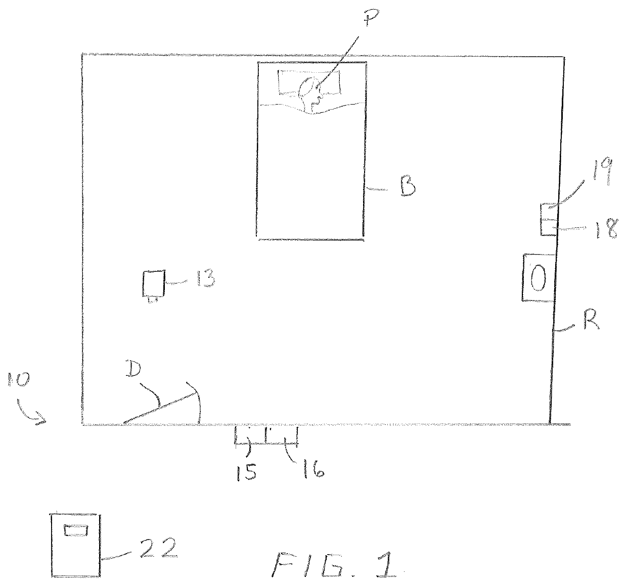 Hygiene monitoring system and method