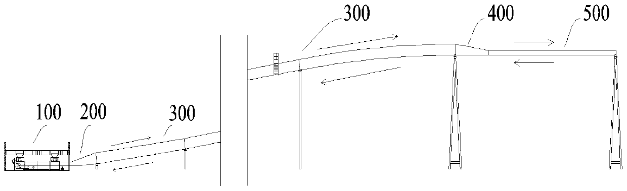 Self-seal type pipe belt conveyor