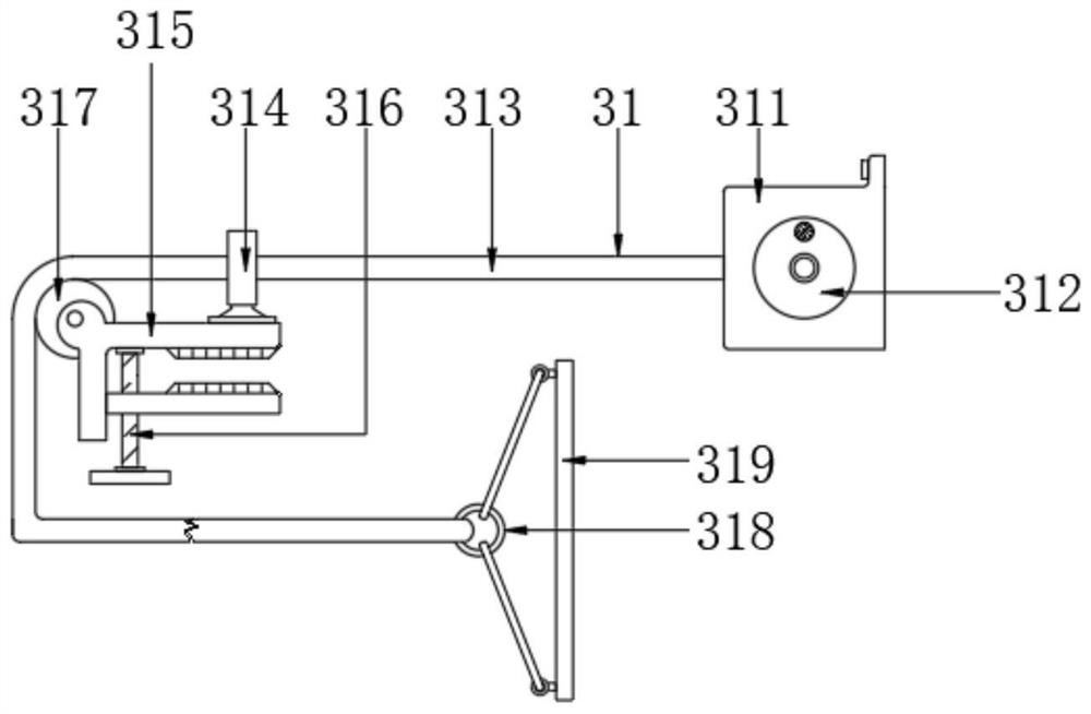 A residual liquid removal device and method for hot-dip galvanized steel pipe