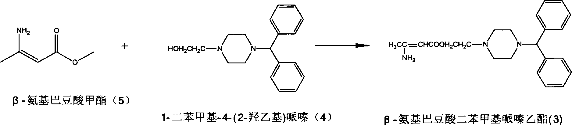 Calcium ion channels antagonist manidipine preparation method