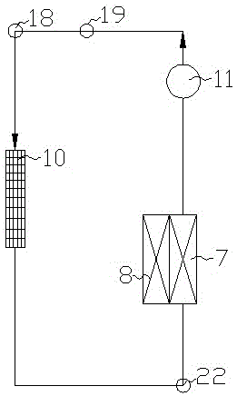 Integrated thermal cycling system of electric vehicle