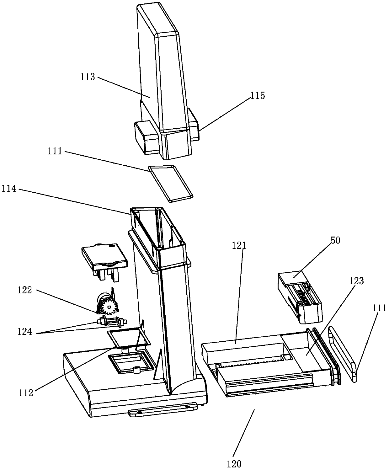 An intelligent urine testing device, urinal and urine testing method