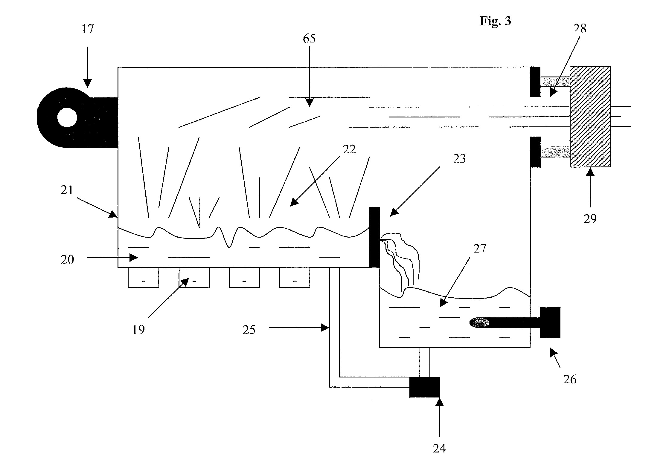 Methods and apparatuses for applying agent to objects