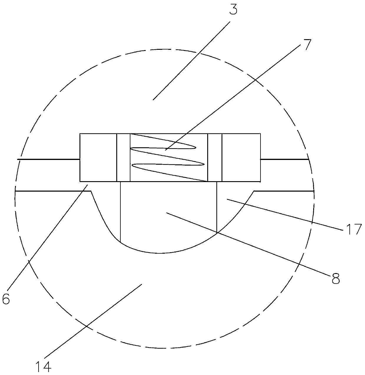 Microscope observation head which is convenient for installation and positioning