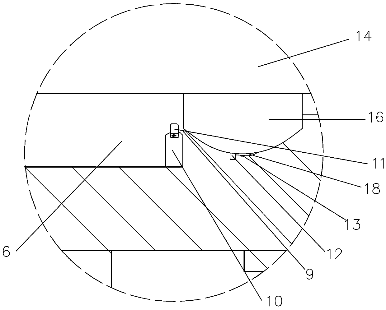 Microscope observation head which is convenient for installation and positioning