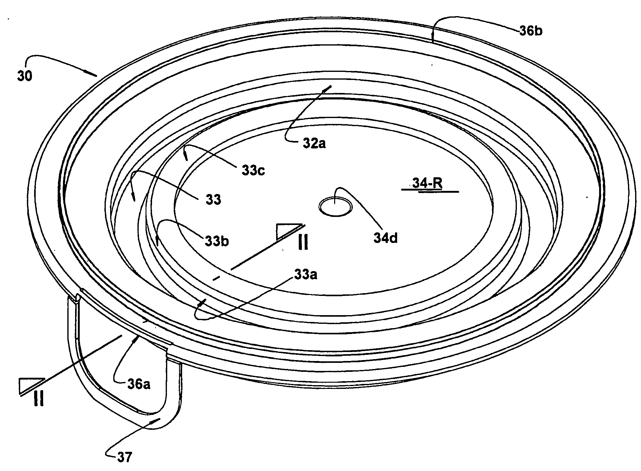 Composite lid for containers