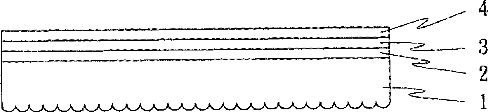 In-mold film with 2D or 3D pattern