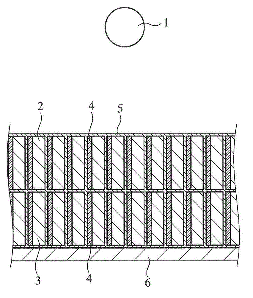 Polycrystalline scintillator for detecting soft x-rays