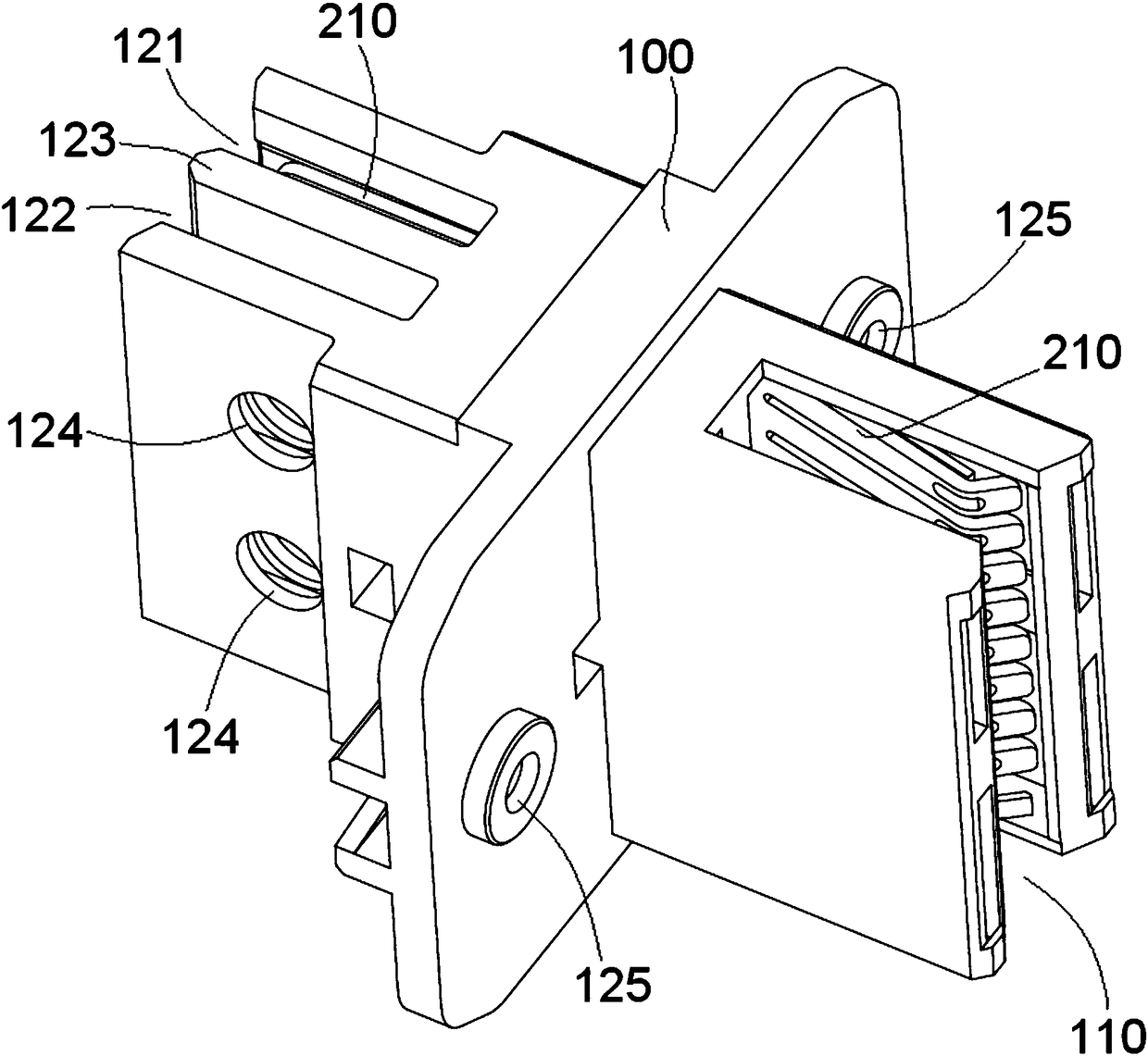 Power connector and connector assembly