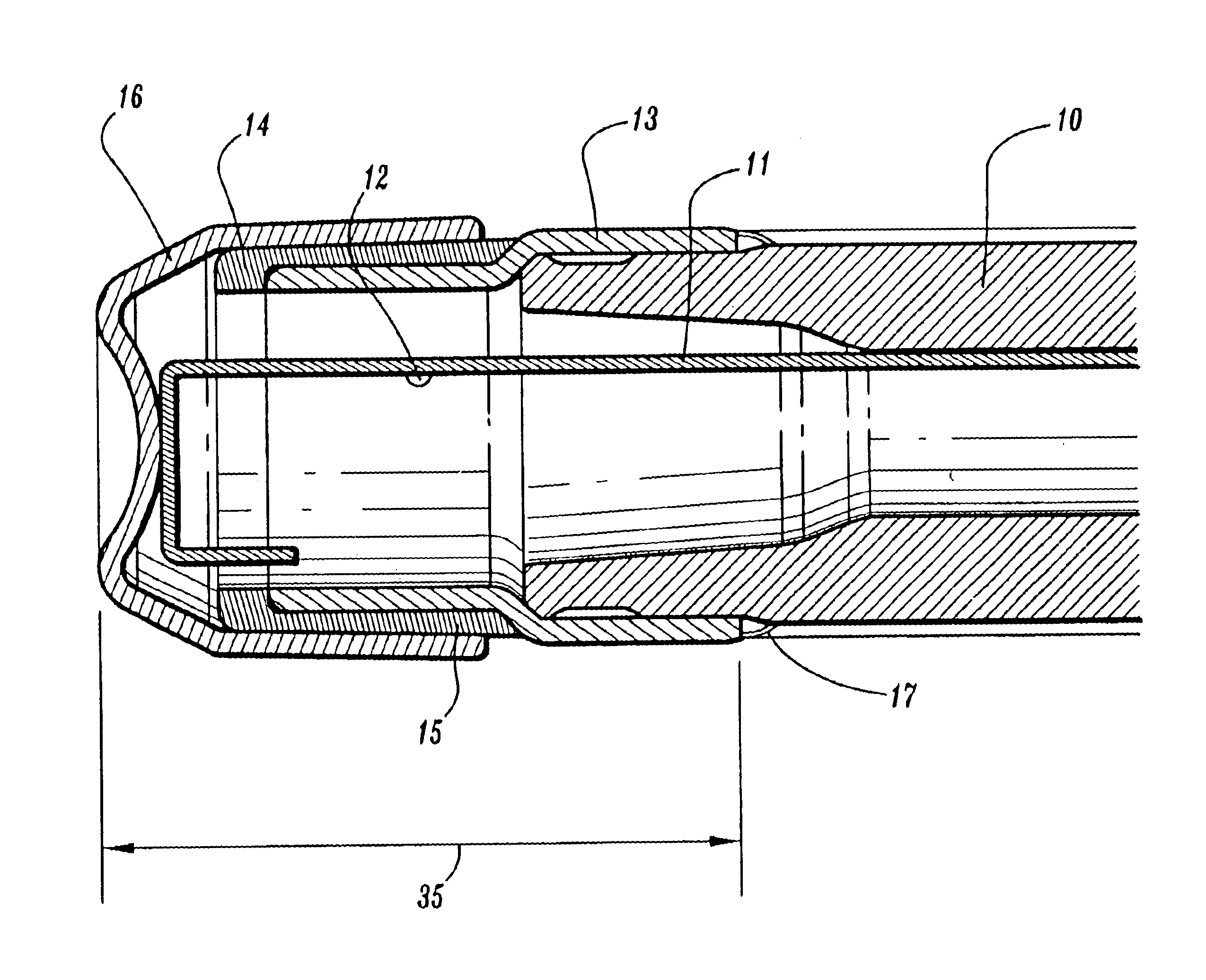 Probe tip thermal isolation and fast prediction algorithm