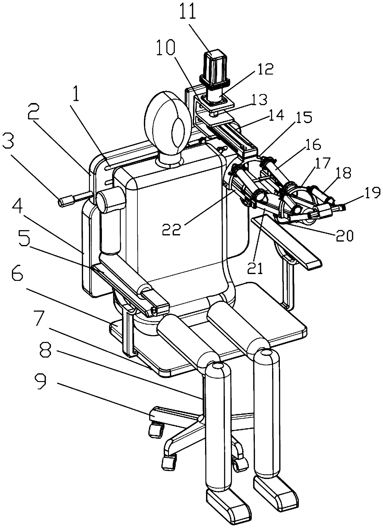 Motor and pneumatic muscle hybrid wearable upper limb rehabilitation robot