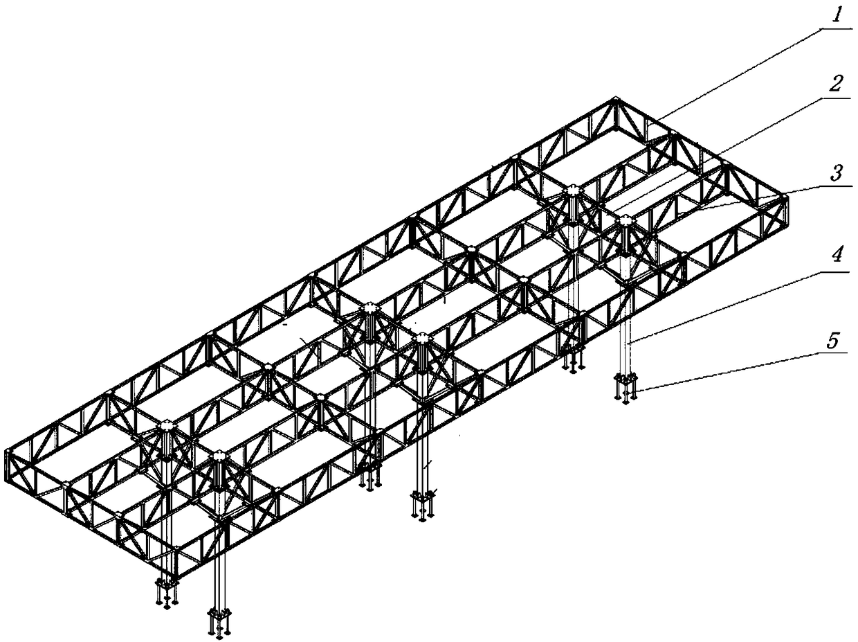 Double-layer impact-proof assembled steel structure truss steel bar processing anti-smashing shed