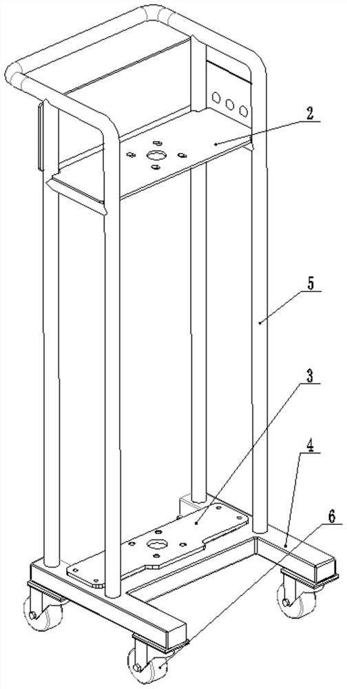 Special lift truck for rheological installation of 12 kV switch cabinet