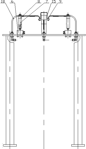 Fixed-point quantitative oil filling device for chutes of automobile seat