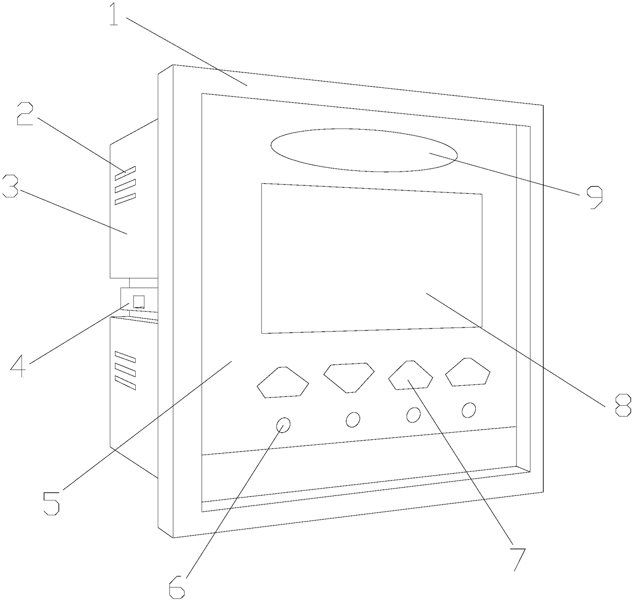 Trigger type air purifier control device