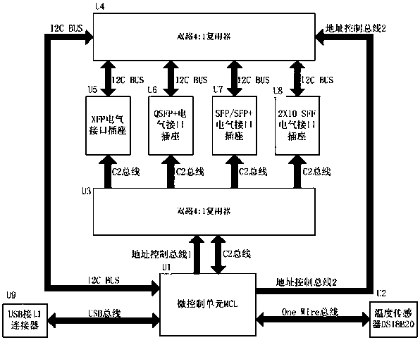 Apparatus for automatically downloading firmware programs of optical modules in classified manner