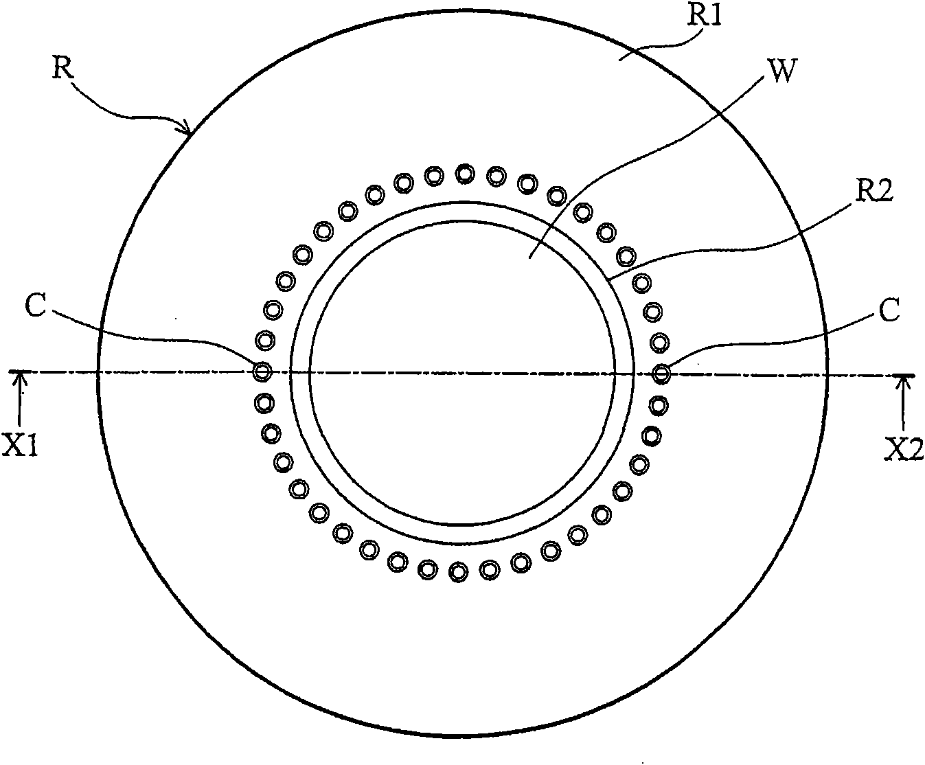 Semiconductor process unit and focusing ring thereof