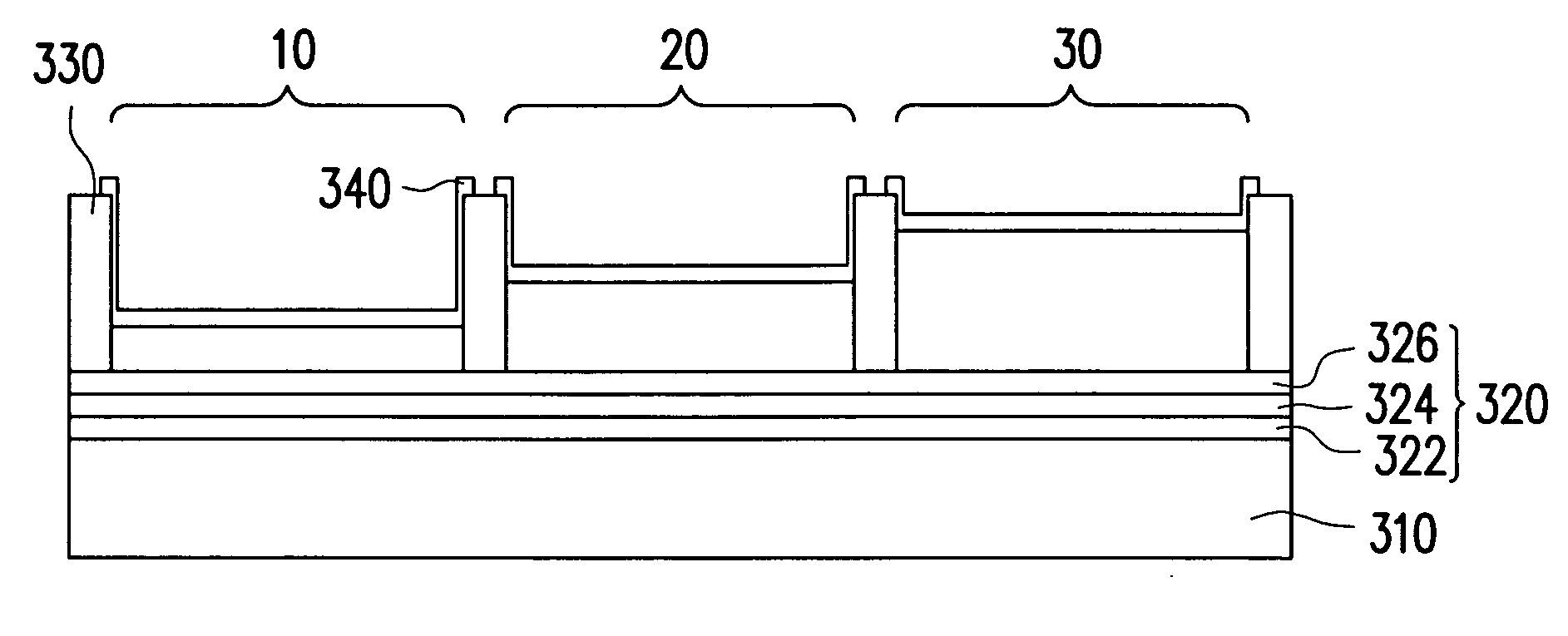 Method of manufacturing optical interferance color display