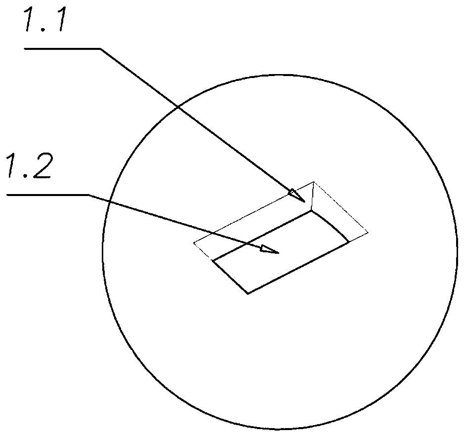 Circuit breaker indicating device and circuit breaker using the same