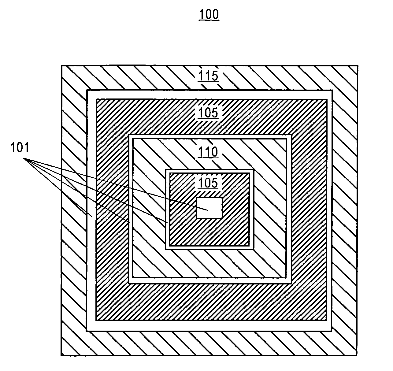 Symmetric bipolar junction transistor design for deep sub-micron fabrication processes