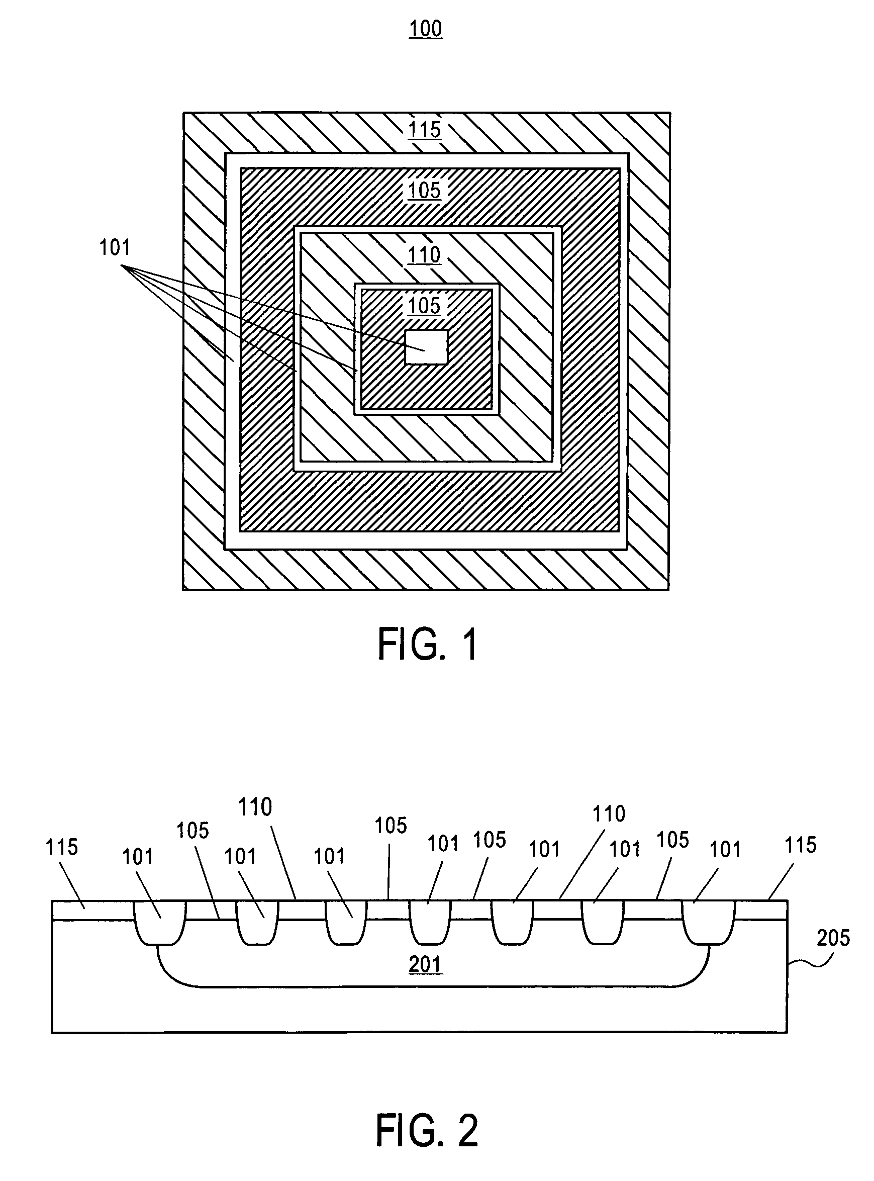 Symmetric bipolar junction transistor design for deep sub-micron fabrication processes