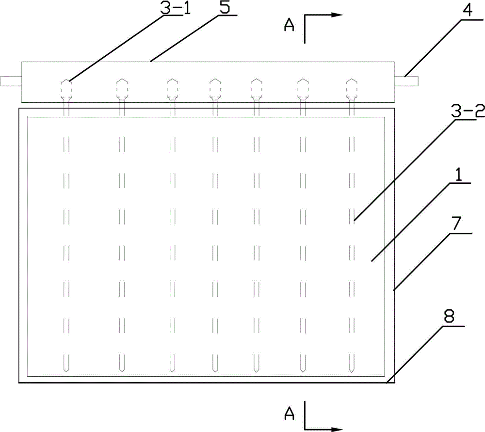 Solar flat-plate collector