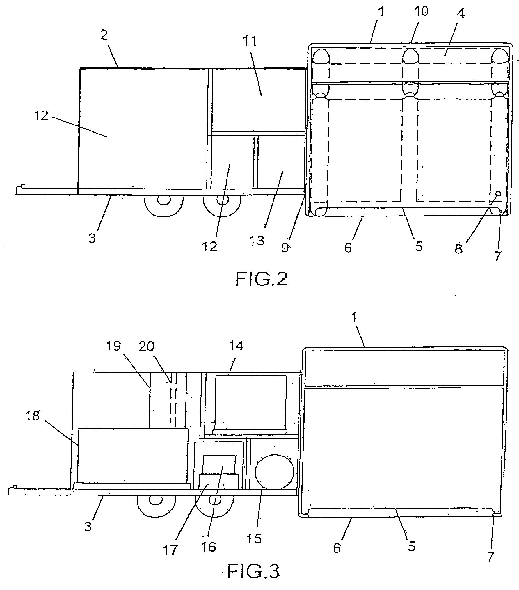 Inner supported climate controlled single trailer shelter