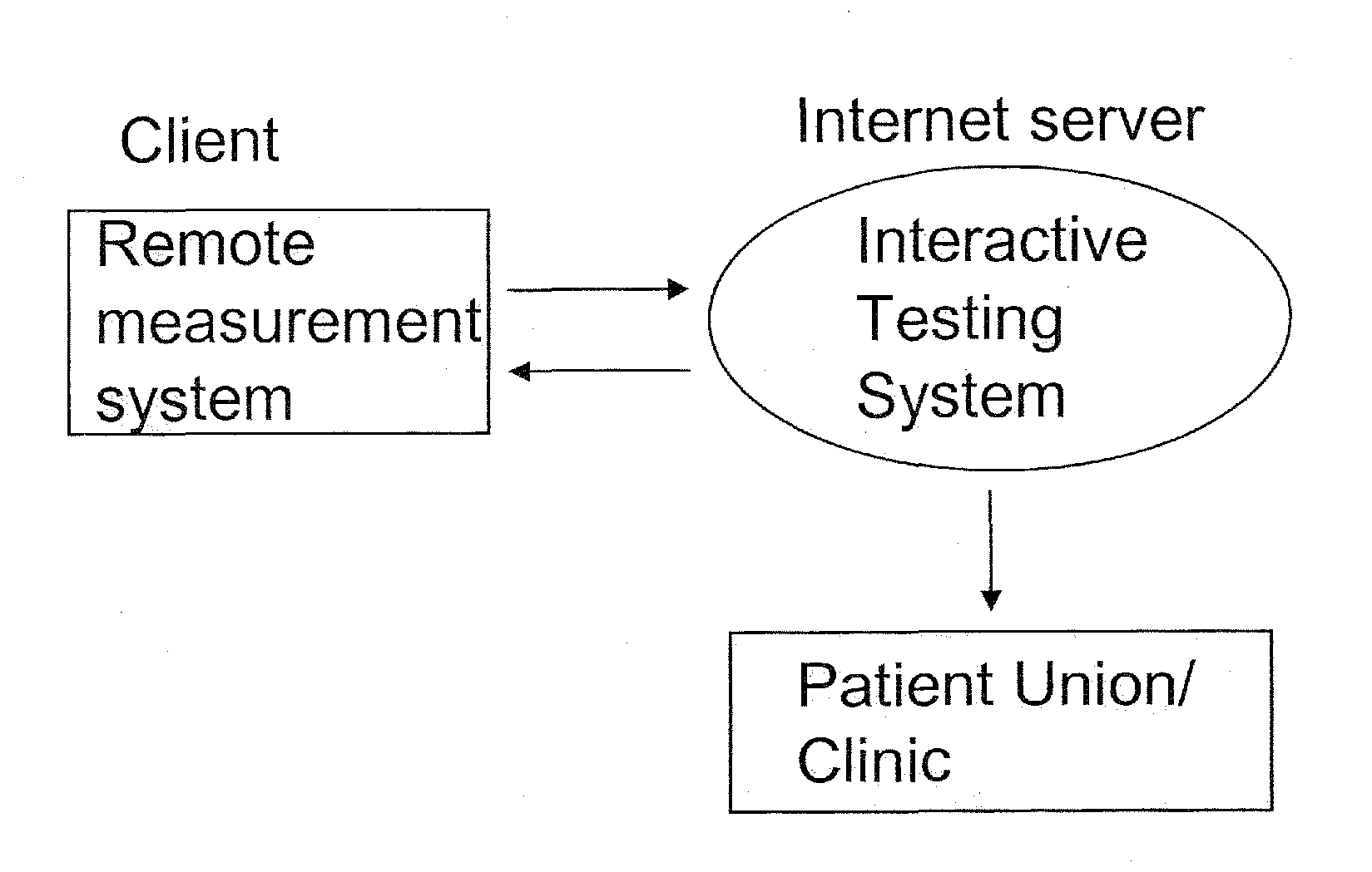 Interactive testing system for analysing biological samples