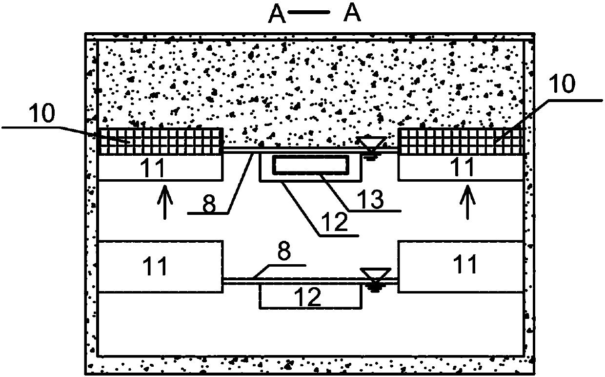 A bioretention pond for continuous treatment of incipient stormwater during dry spells