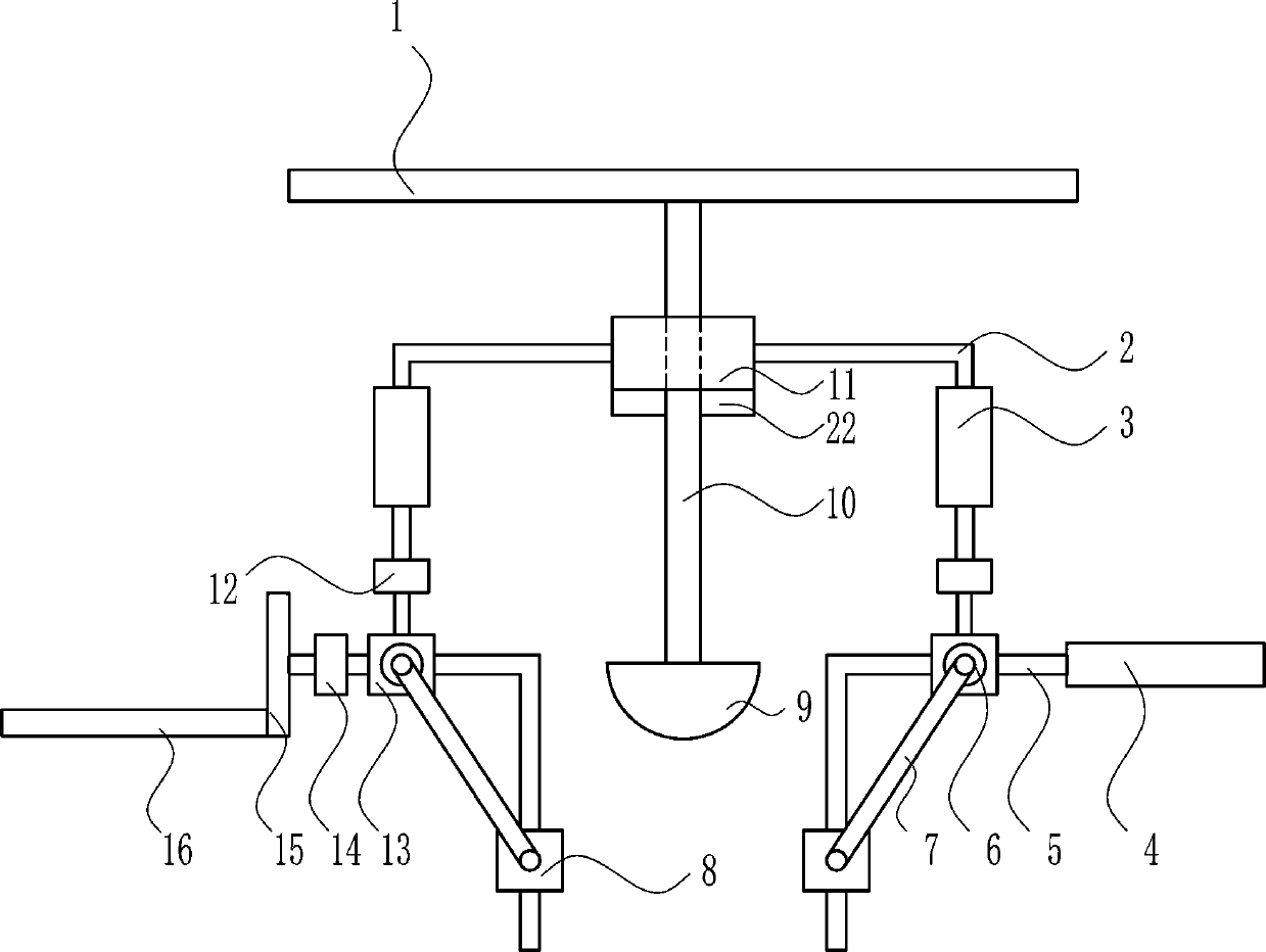 A cutting device for stage lighting