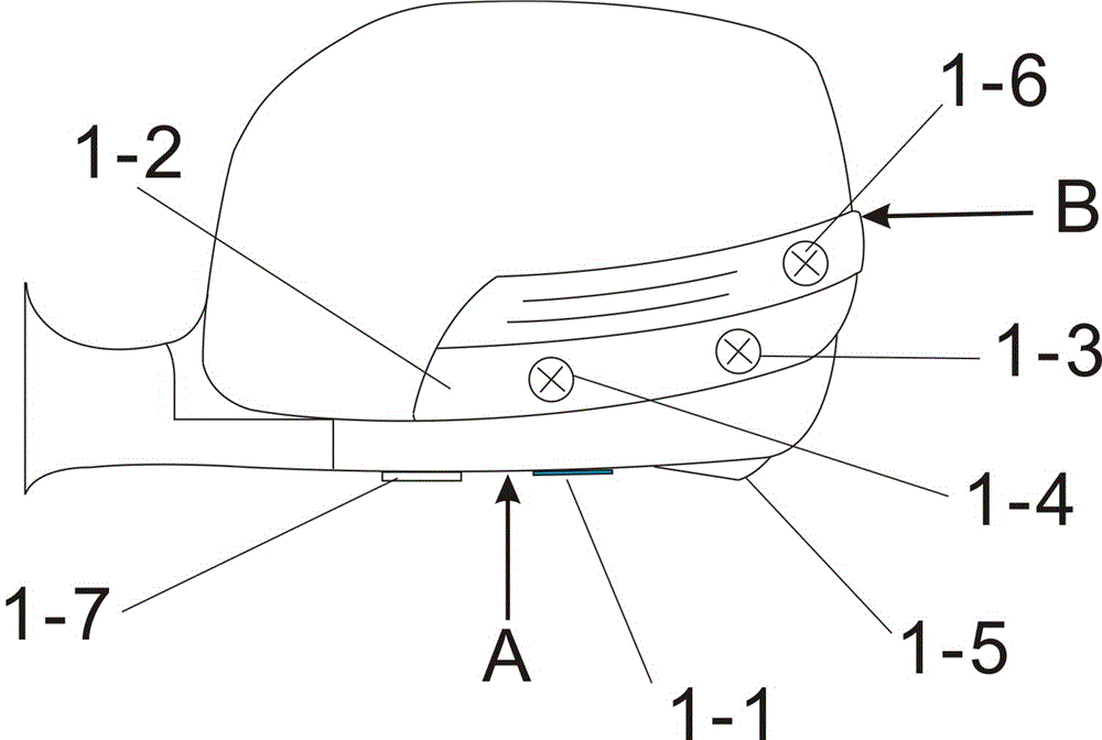 Multifunctional vehicle door rearview mirror