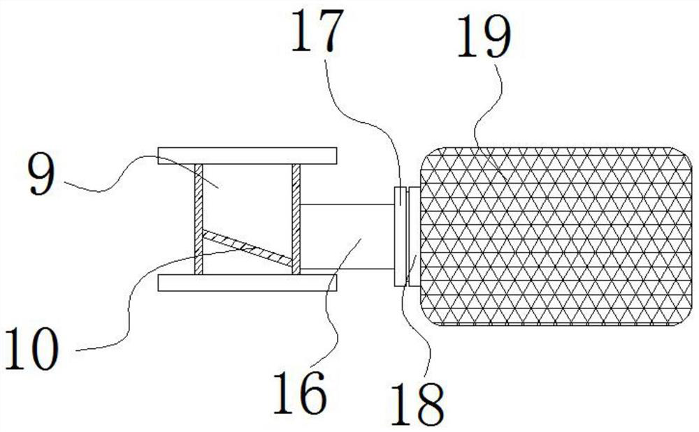 Navigation channel traffic warning lamp with protection structure