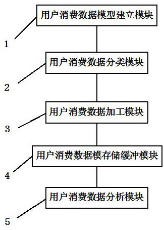 System and method for collecting and analyzing user consumption data based on platform technology