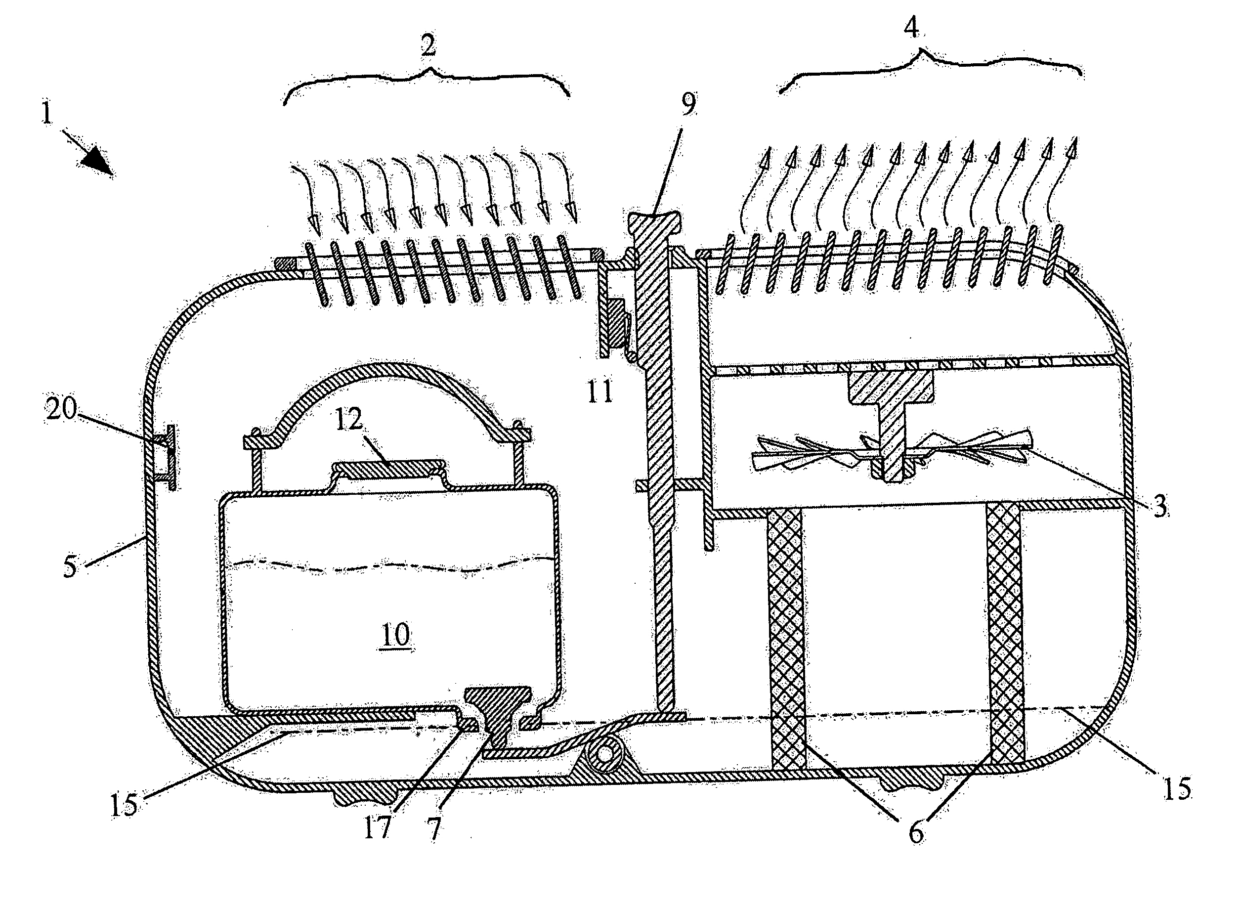 Microorganism-resistant humidifier