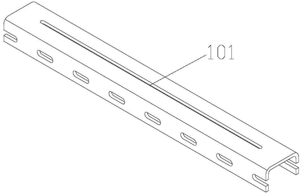 A bracket for secondary cable laying