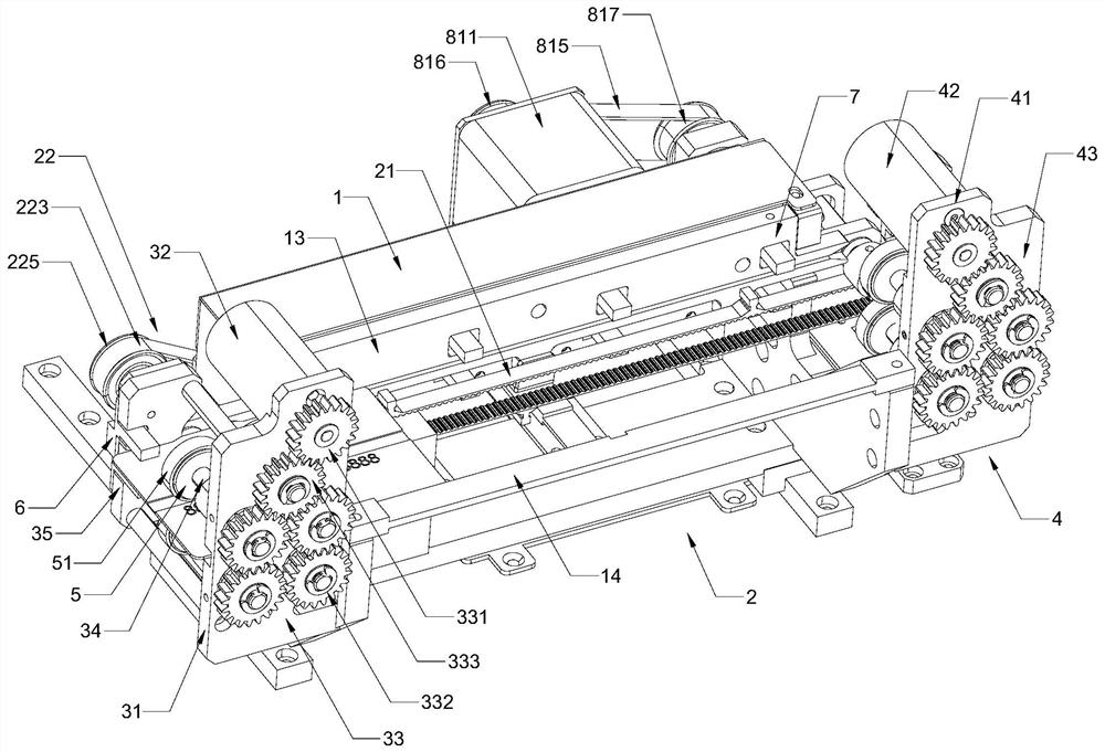 Card feeding device in card making machine and card feeding method thereof