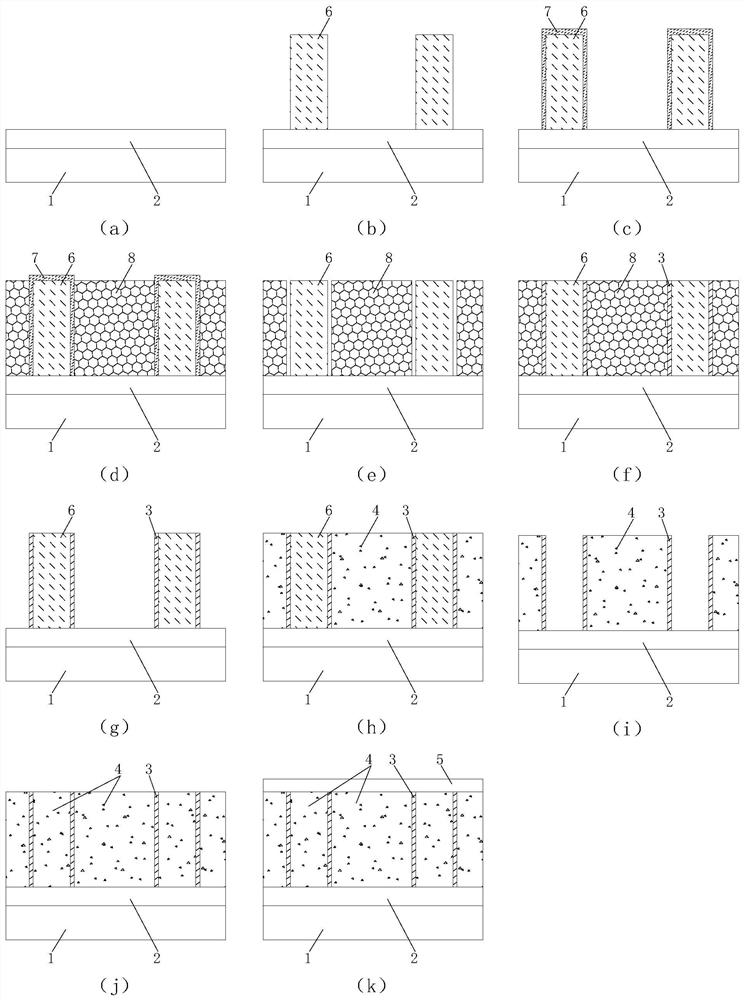 A kind of plasmonic absorber and preparation method thereof