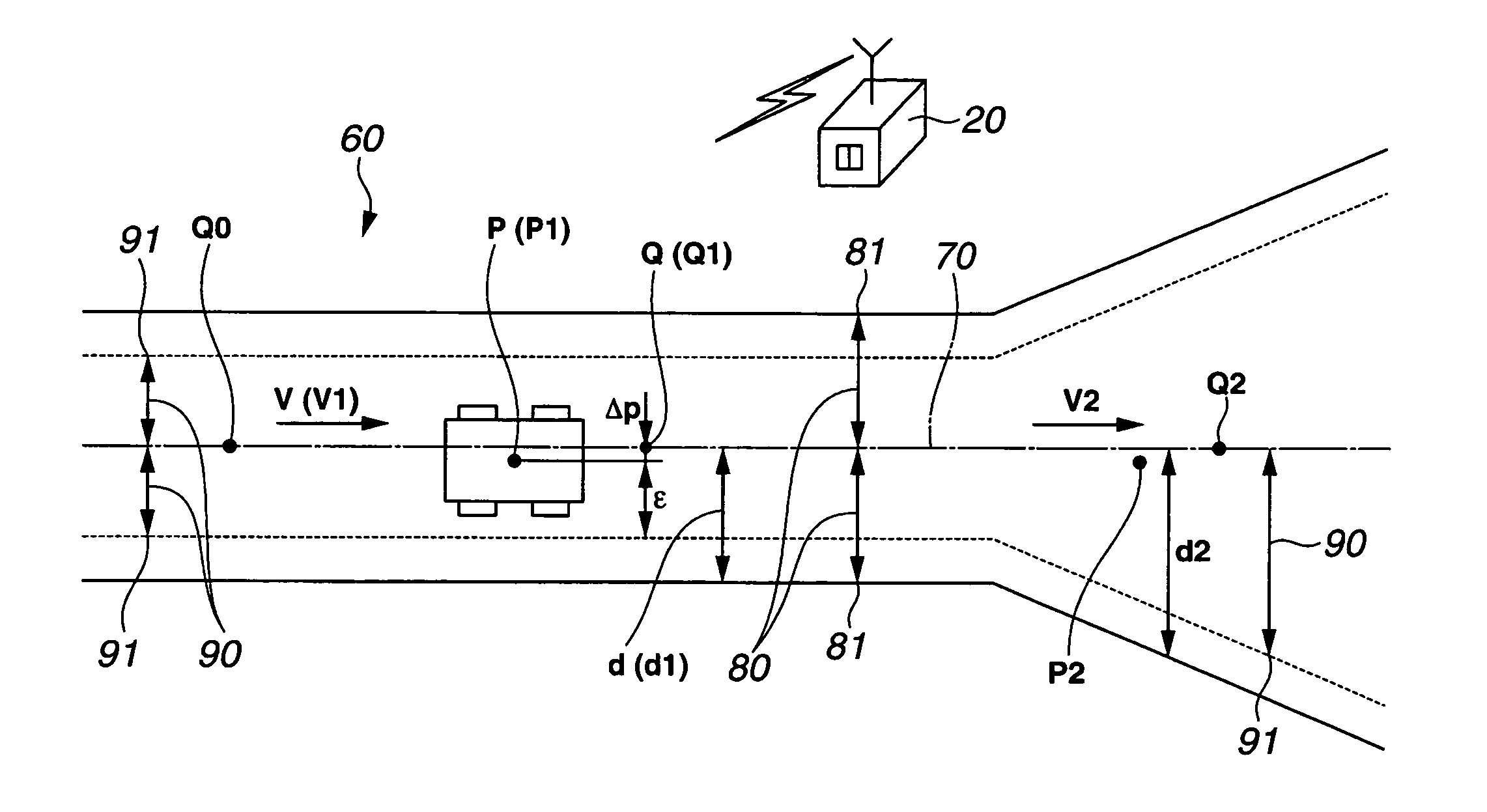 Guided control device for unmanned vehicle