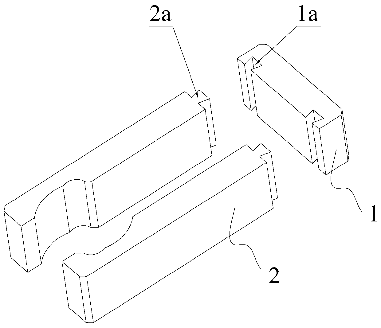 Stator iron core, single-phase permanent magnet motor and household appliances