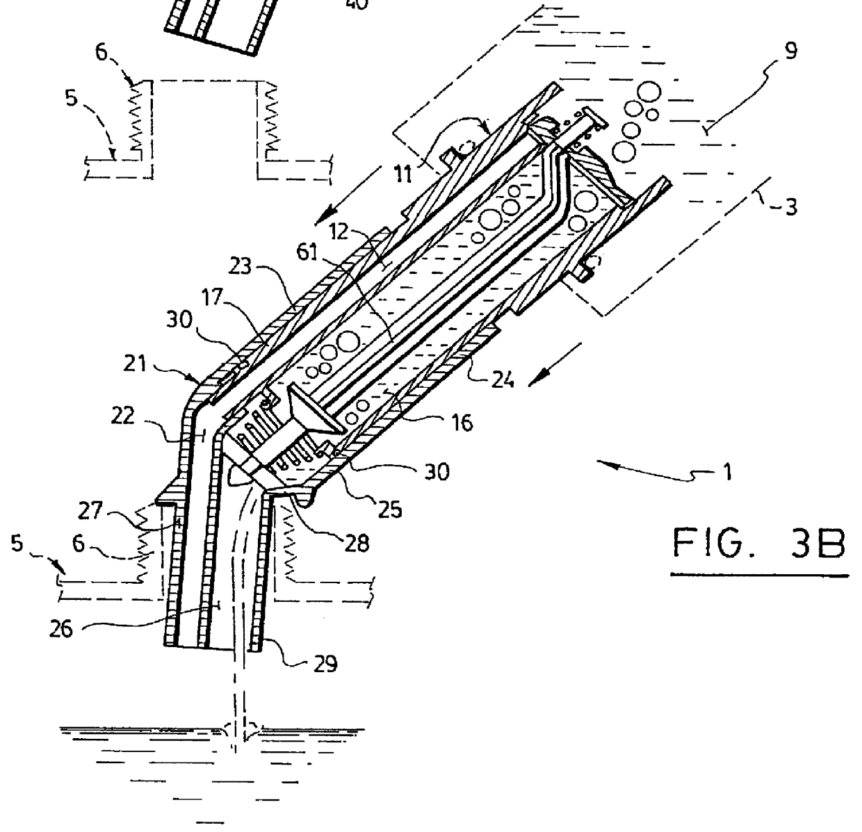 Non-spilling detachable pouring spout