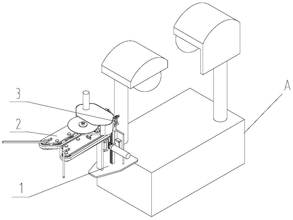 Foreign matter removing operation tool for power transmission line